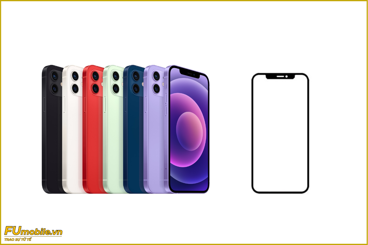 Ép kính iPhone 12 Mini chuẩn đẹp, lấy ngay