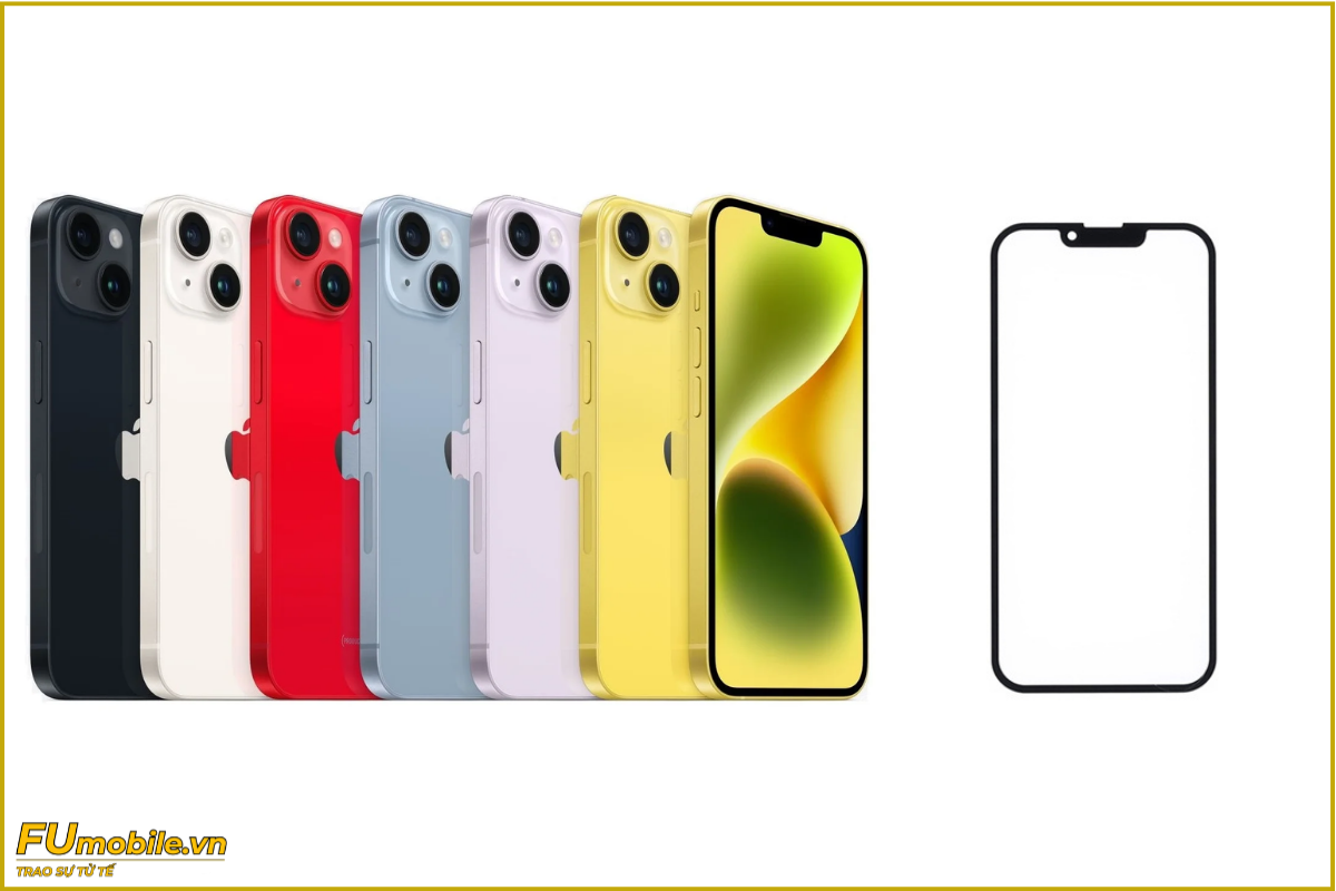 Ép kính iPhone 14 chuẩn đẹp, lấy ngay