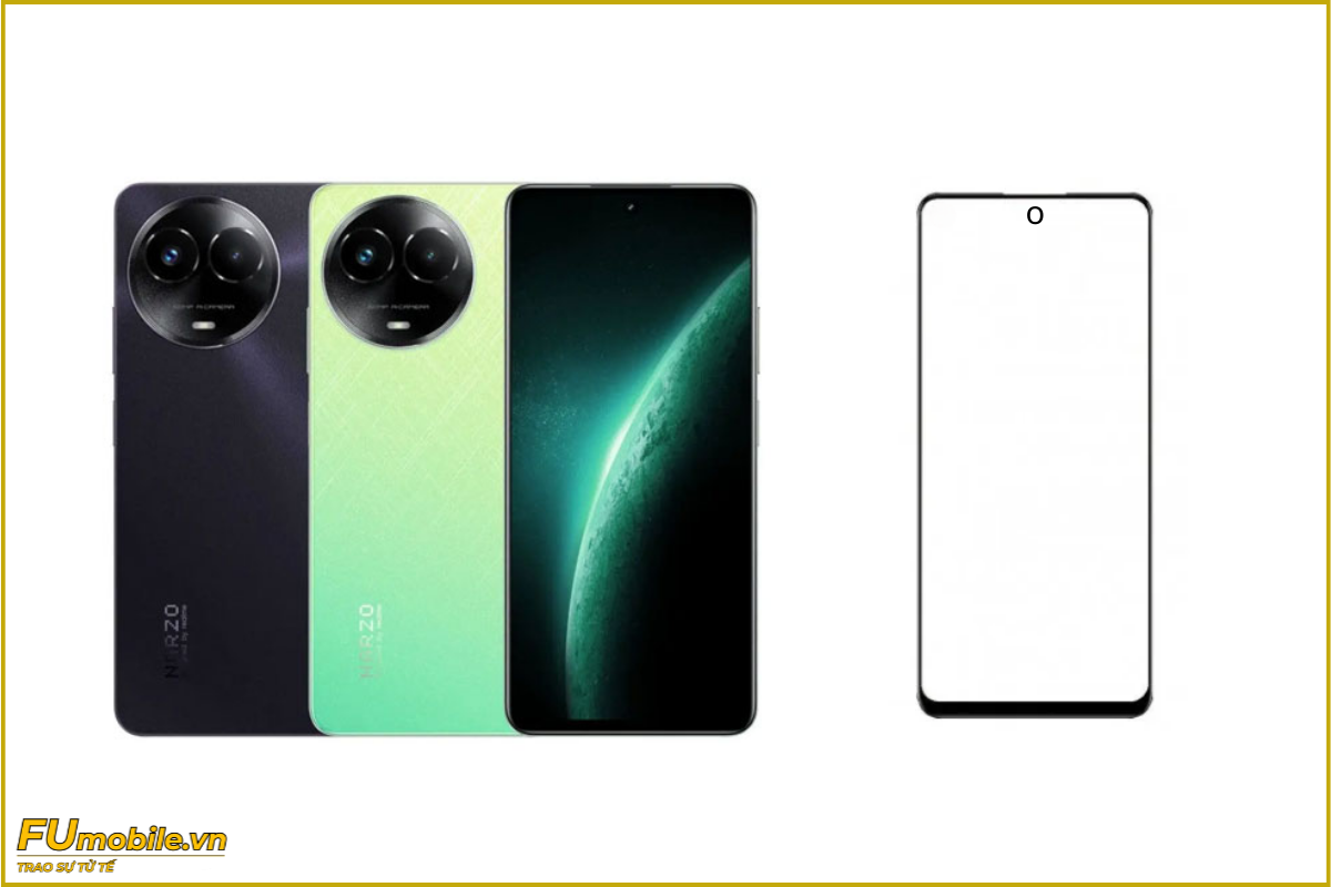 Ép kính Realme Narzo 60X zin đẹp, lấy ngay