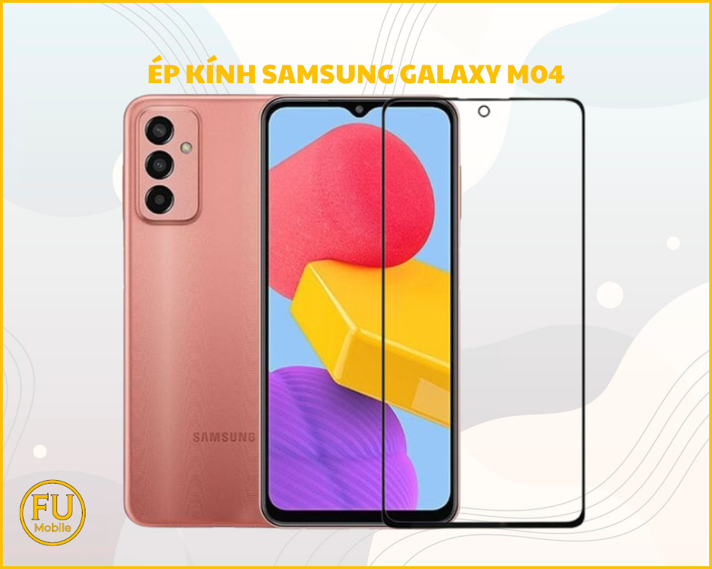 Ép kính Samsung Galaxy M04