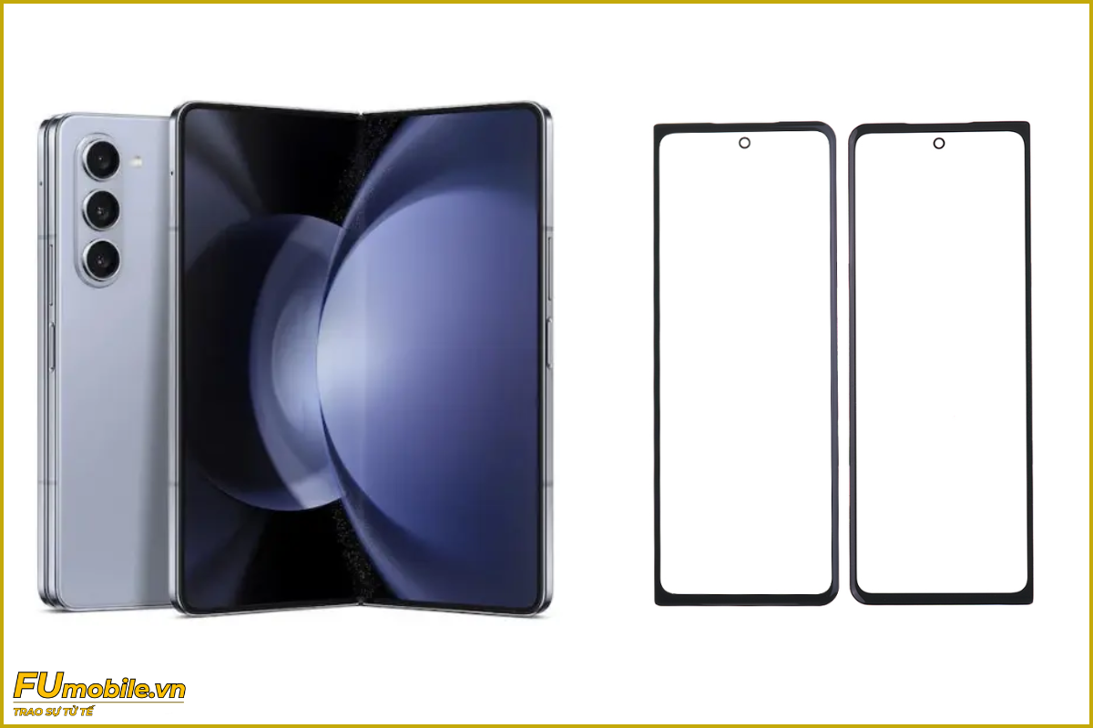 Ép kính Samsung Galaxy Z Fold 5 chuyên nghiệp, giá rẻ