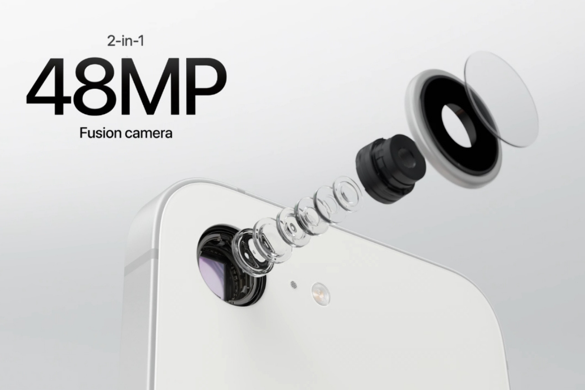 Hệ thống camera 48MP đột phá trên iPhone 16e