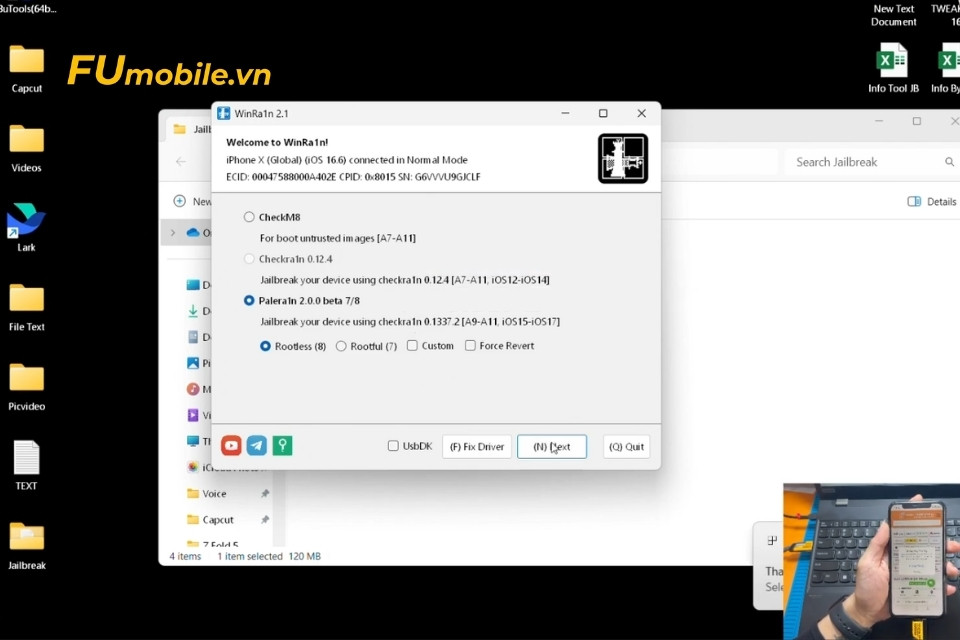 jailbreak iphone x a2