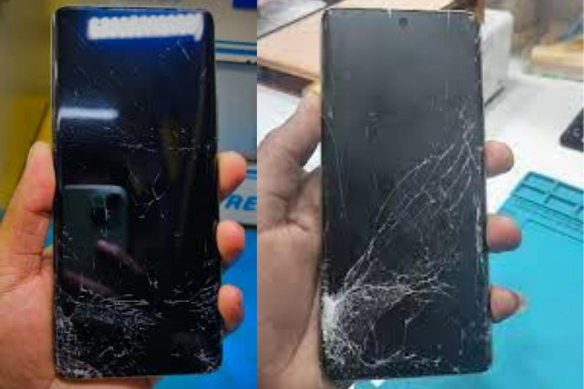 Kính Realme bị vỡ