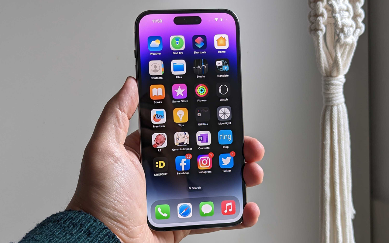 Màn hình iPhone 15