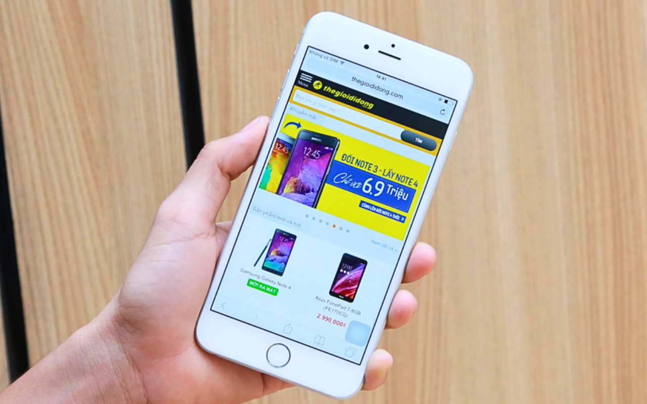 Mặt kính của iPhone 6 Plus