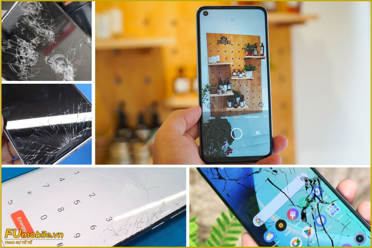 OPPO A76 và các dấu hiệu bể vỡ mặt kính thường gặp