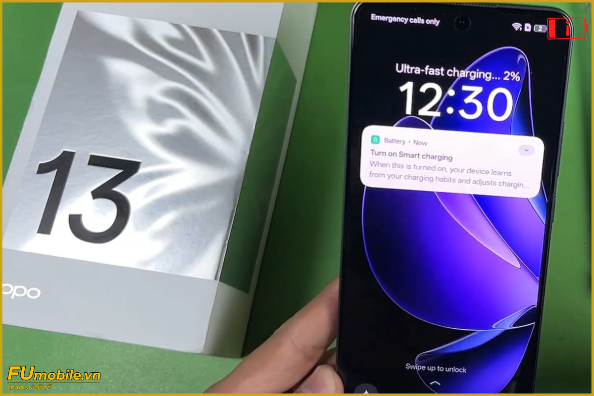Oppo Reno13 Pro 5G lỗi pin chai sạc lâu đầy