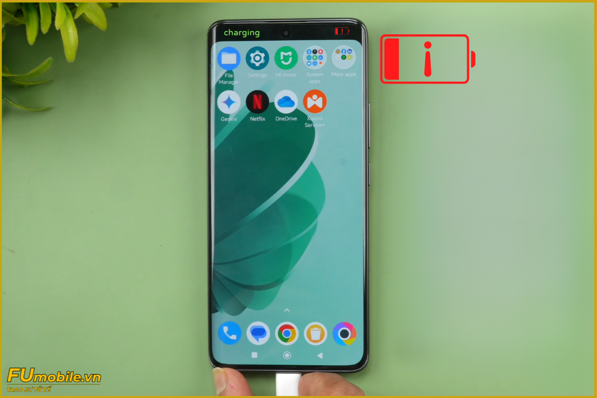 POCO X7 lỗi pin chai sạc ko vào