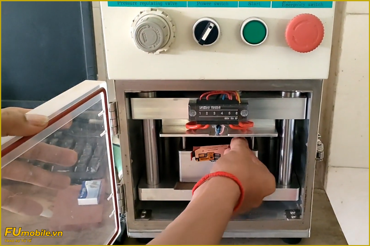 Quy trình ép kính OPPO A94