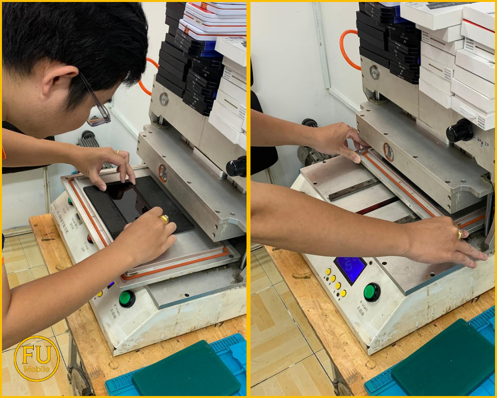 Quy trình thay kính thay kính Samsung Galaxy M20 tại Fumobile