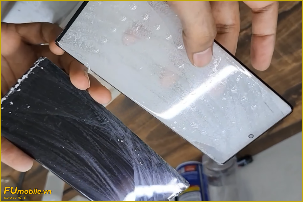 Quy trình ép kính Xiaomi 14T