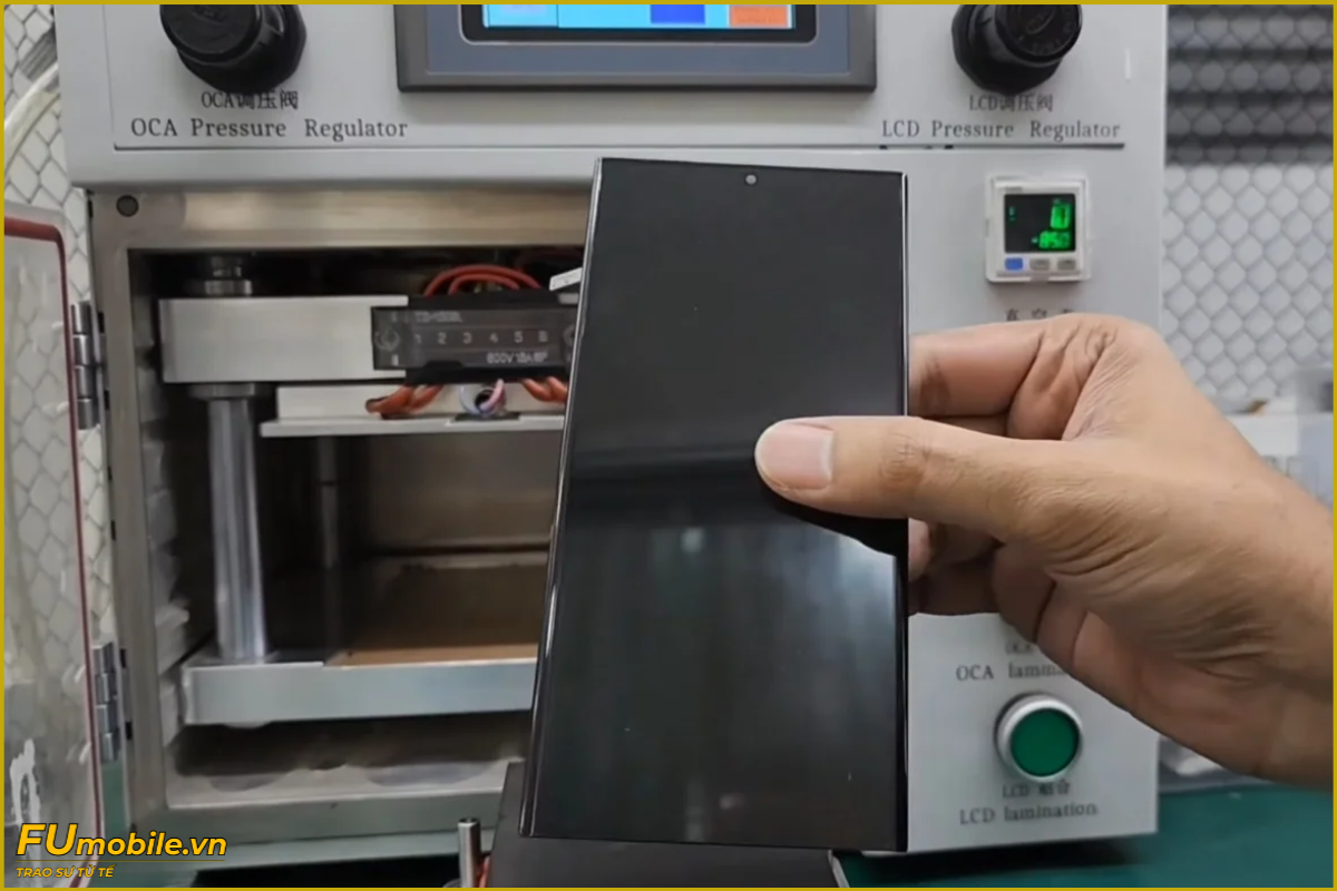 Quy trình thay ép kính Samsung Galaxy S25 Ultra