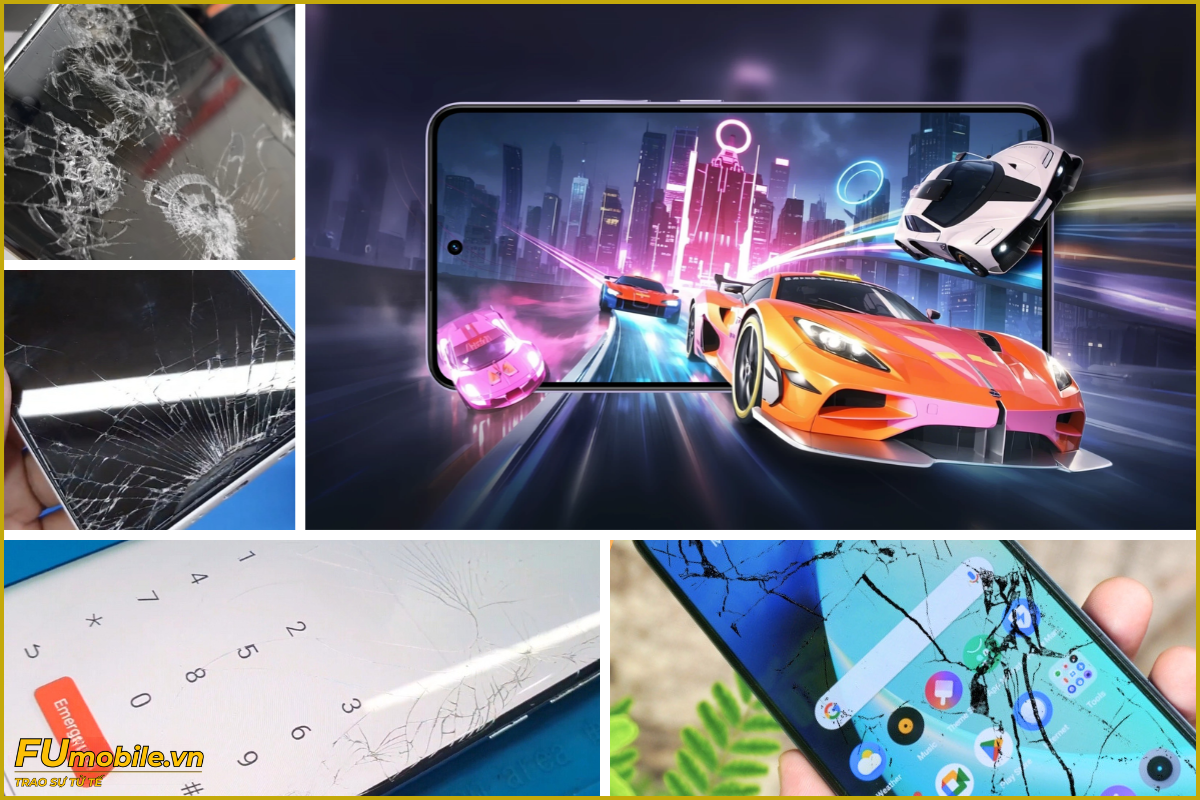 Realme 14T 5G và các dấu hiệu bể vỡ mặt kính thường gặp