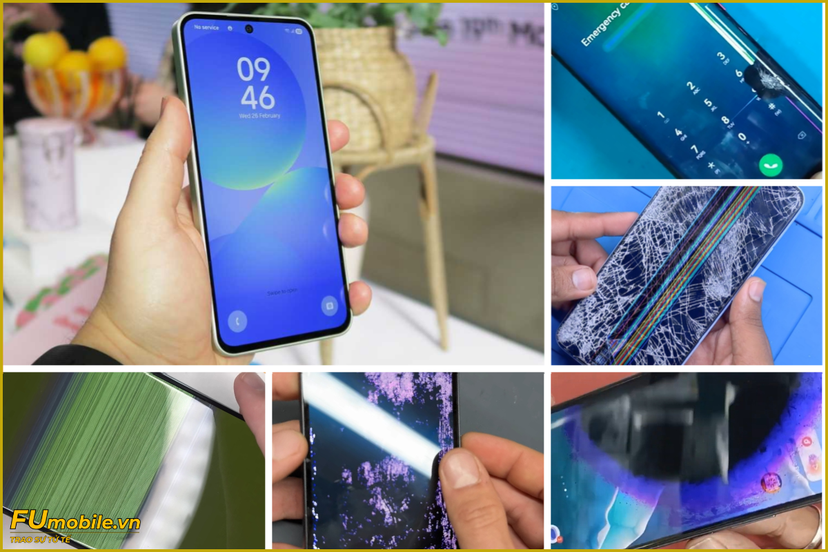 Samsung Galaxy A36 5G và các lỗi màn hình thường gặp