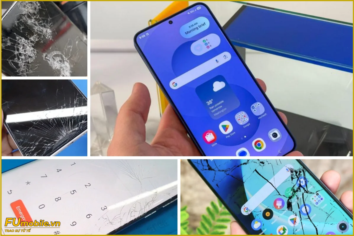 Samsung Galaxy S25 và các dấu hiệu bể vỡ mặt kính thường gặp