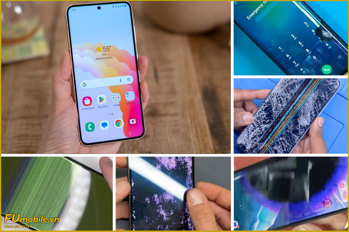 Samsung S23 Plus và các lỗi màn hình thường gặp