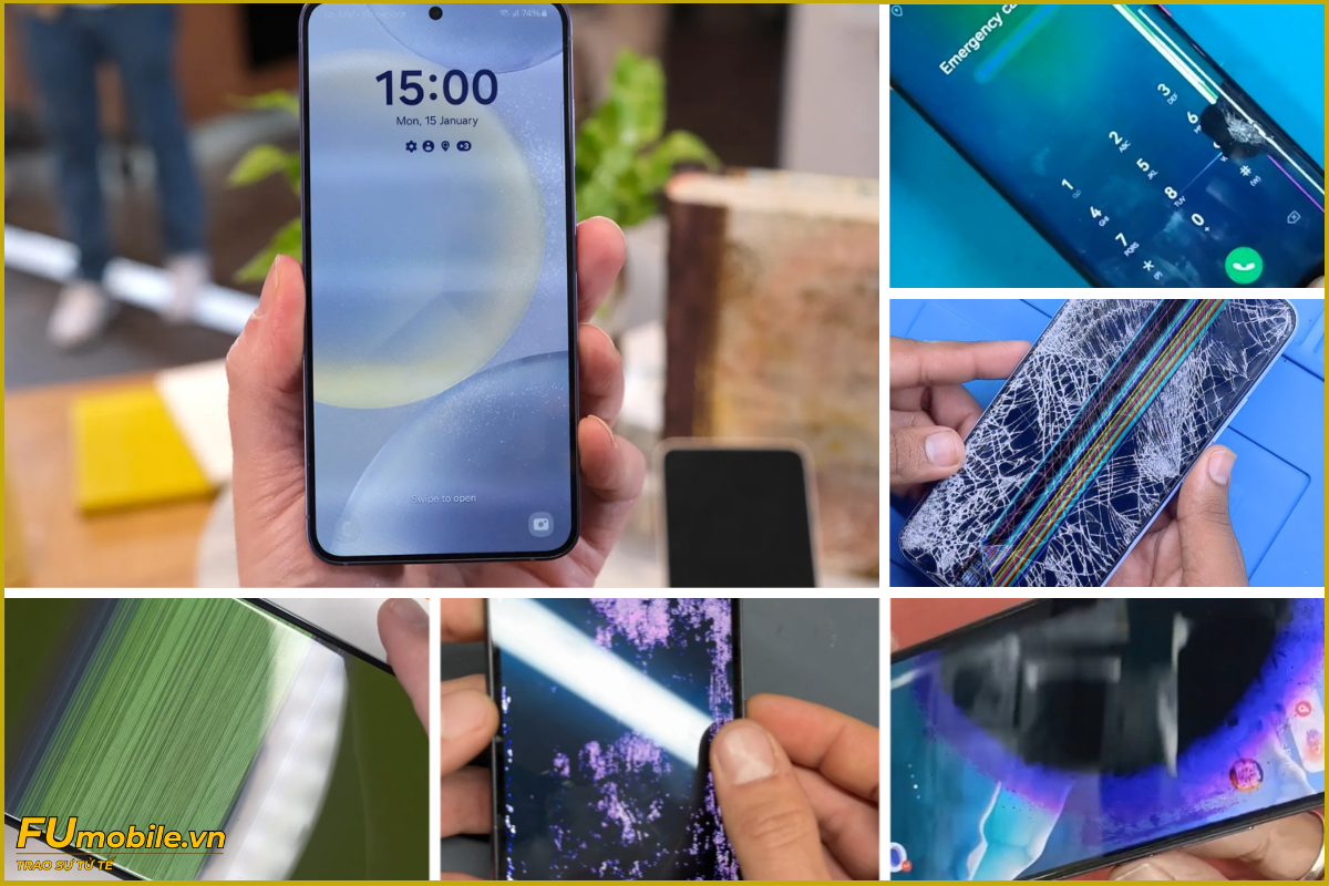 Samsung S24 và các lỗi màn hình thường gặp