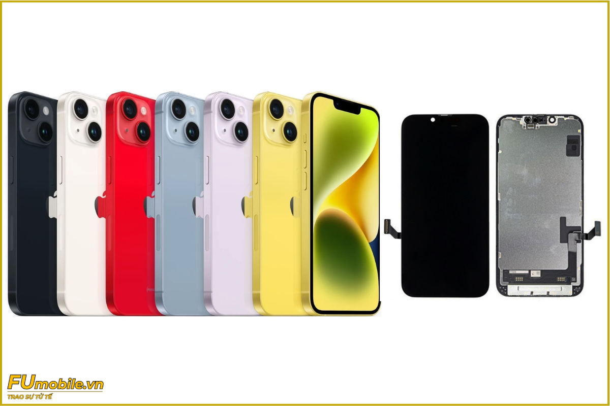 Thay màn hình iPhone 14 chính hãng, giá rẻ