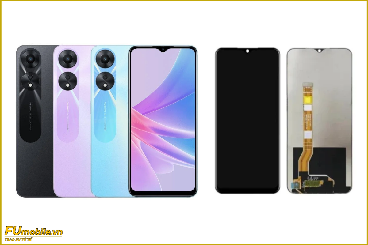 Thay màn hình OPPO A78 zin chất lượng cao, giá rẻ