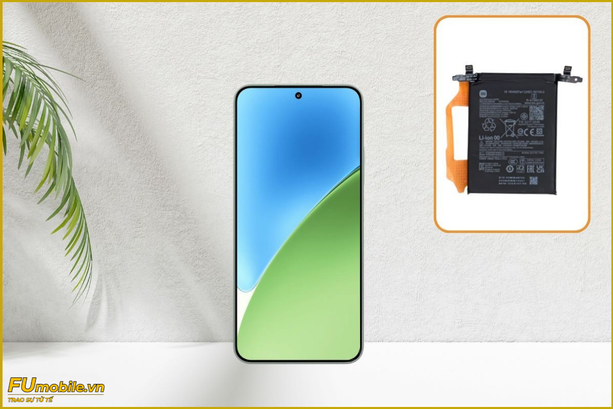 Thay pin Xiaomi 15 chính hãng, lấy ngay