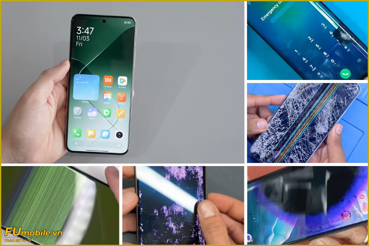 Xiaomi 14 Pro và các lỗi màn hình thường gặp