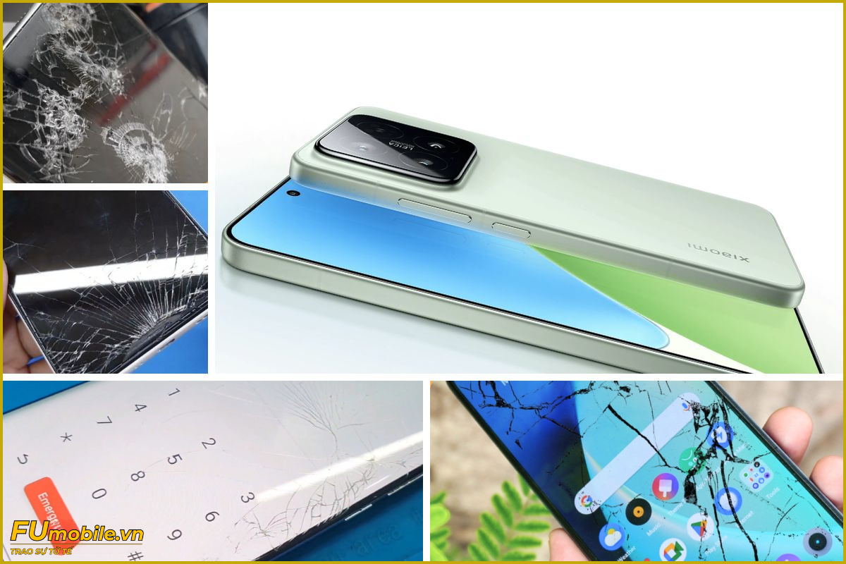 Xiaomi 15 và các dấu hiệu bể vỡ mặt kính thường gặp